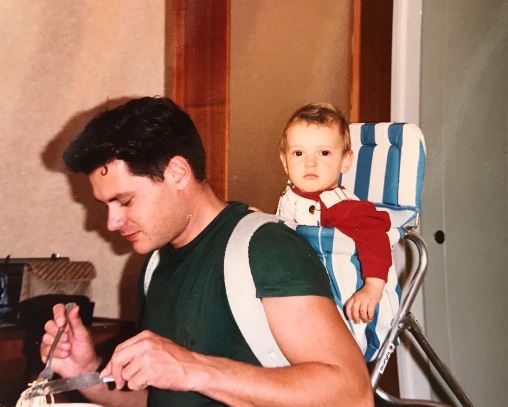 Madimmi with her dad