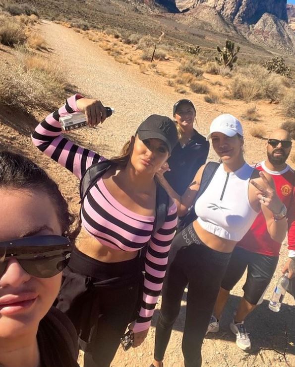Michelle Joy Phelps and her friends