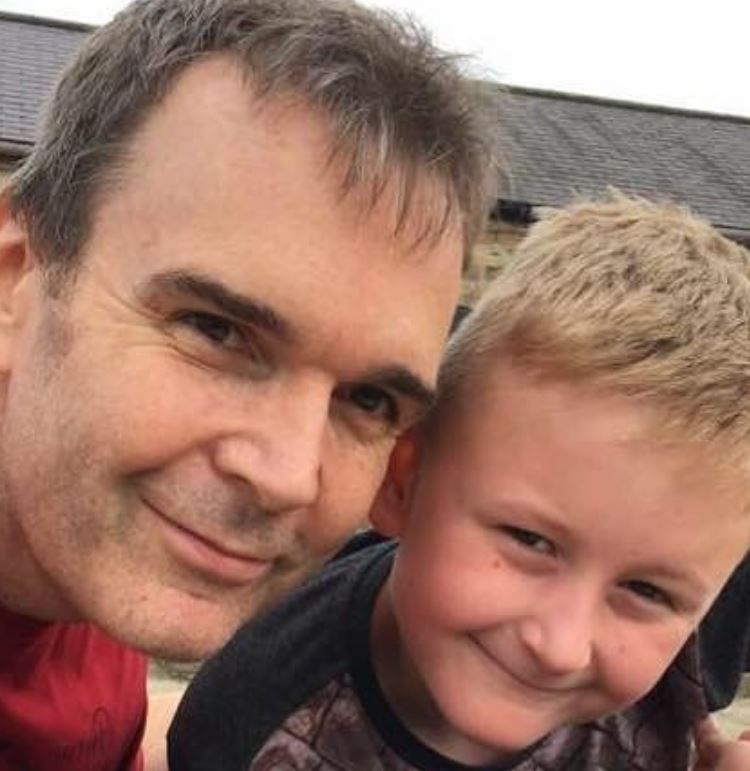 Mighty's brother Tim and his son