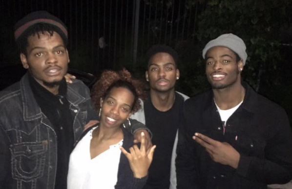 Najee with his siblings