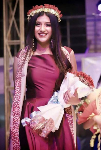 Nimrit Kaur Ahluwalia was a model