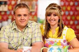 Owain Arthur with his ex-girlfriend