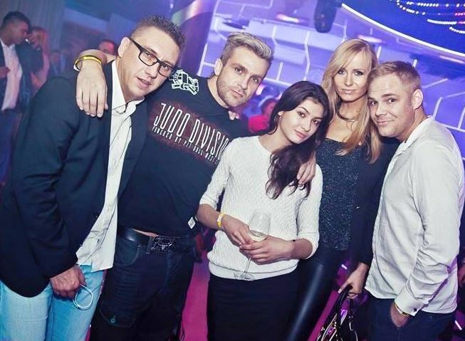 Ozdoba with his friends