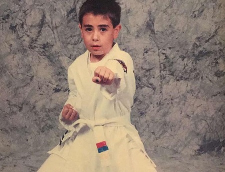 Penguinz0 childhood picture