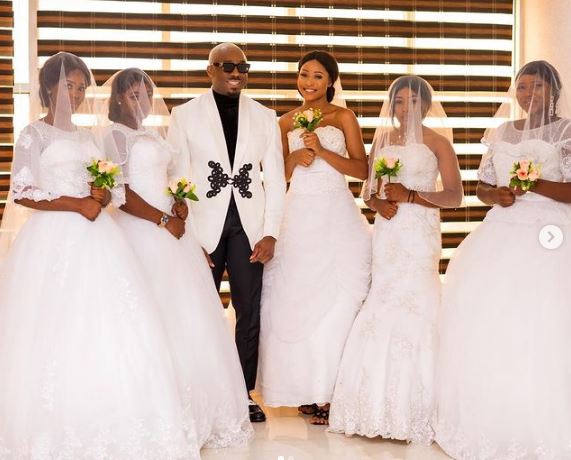 Pretty with his wives