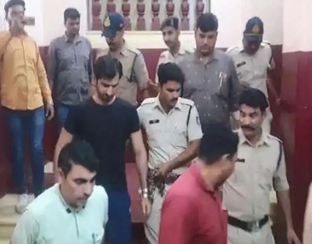 Rahul arrested by the police