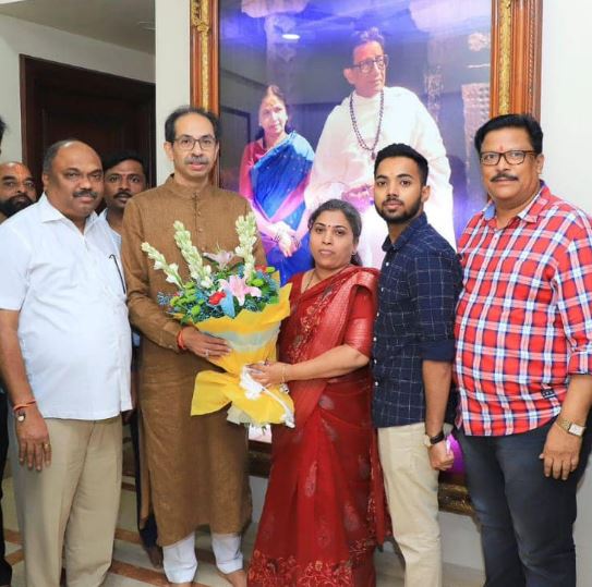 Rutuja Latke joined Shiv Sena