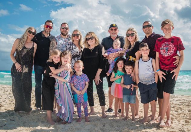 Ryan and his family members