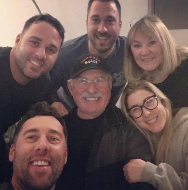 Ryan with his family