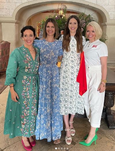 Sarah with her siblings