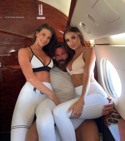 Scarlett with Dan Bilzerian