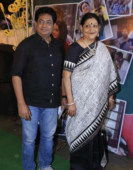 Sonali Chakraborty with her husband