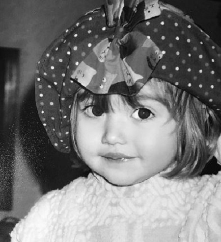 Sophie Habboo childhood picture