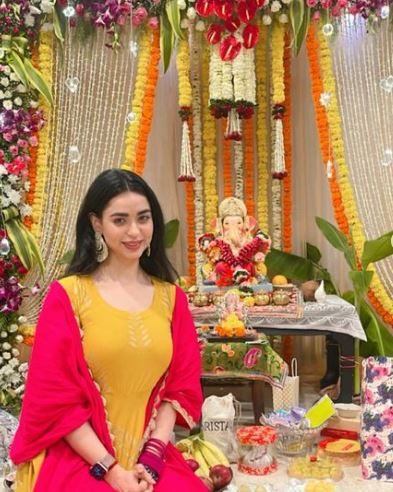 Soundarya Sharma is a religious woman