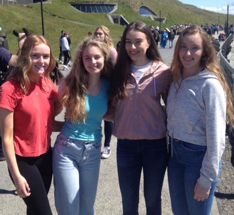 Sturton and her friends
