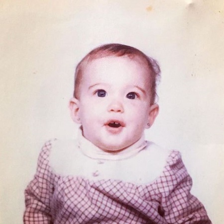 Vahina Giocante childhood pciture