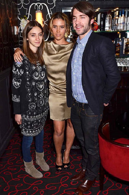 Vahina Giocante with her siblings