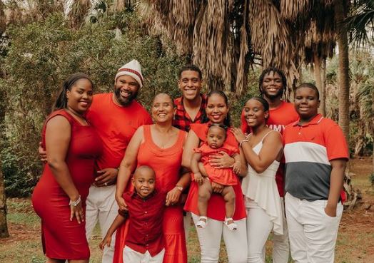 Vanessa and her family