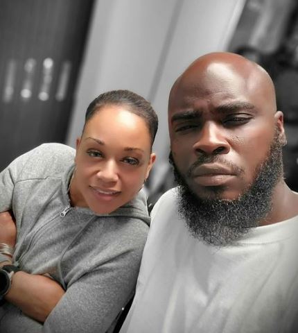 Yoki Sturrup with her husband