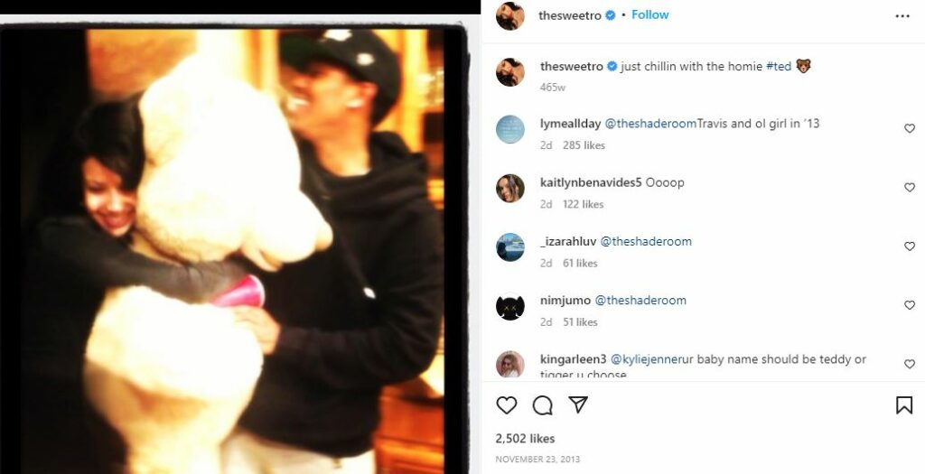 Yungsweetro and Travis Scott in 2013