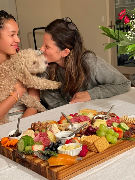 sofia wylie with her mother
