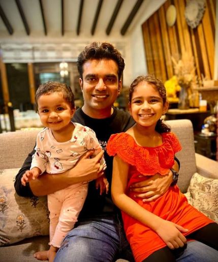 Abhishek and his kids