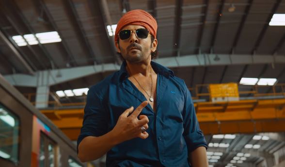 Actor Kartik Aaryan played the lead role