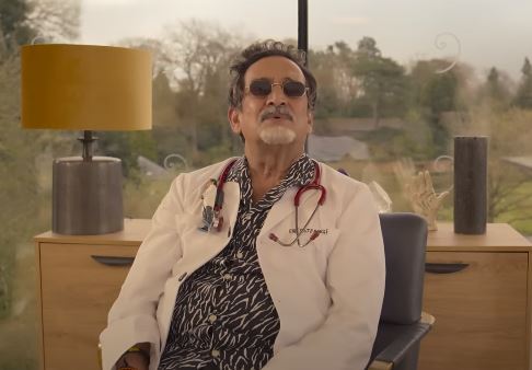 Actor Mahesh Manjrekar as doctor
