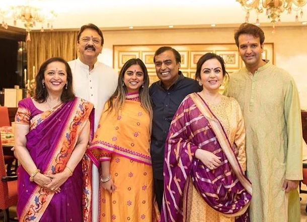 Anand with his family