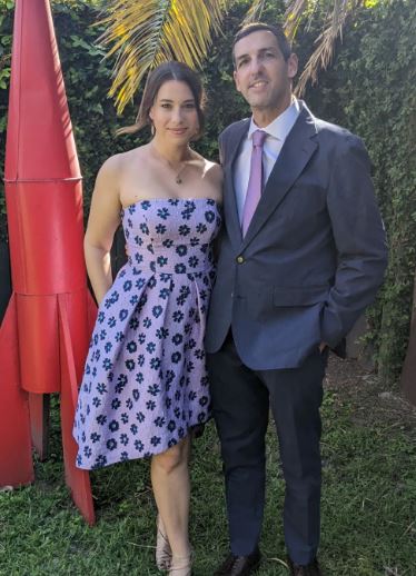 Ariel and her husband Dan Shaki