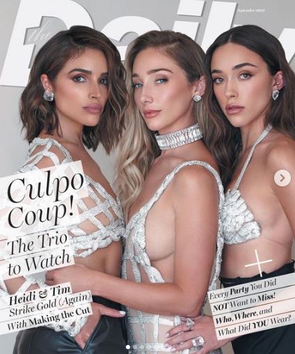 Aurora Culpo featured on Daily Front Row magazine