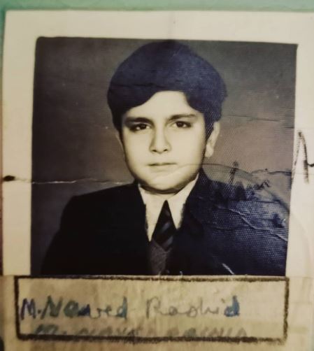 Childhood photo of Tony