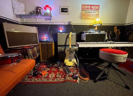 Cormac Roth music set up