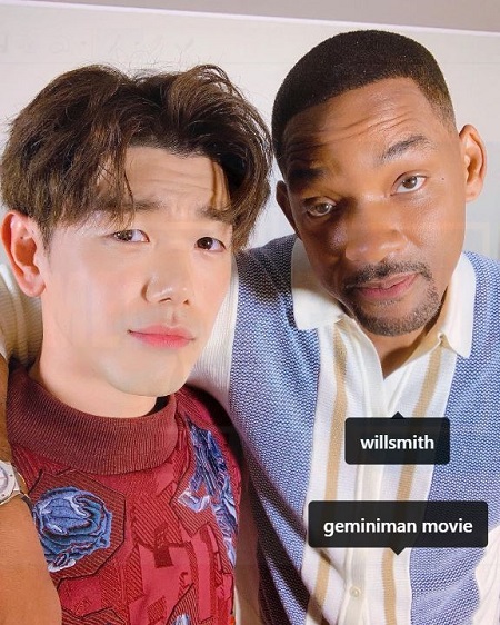 Eric Nam with will smith
