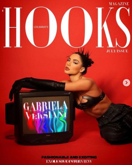Gabriela featured on Hooks magazine cover
