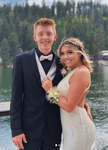 Goncalves with her best friend Jack DuCoeur
