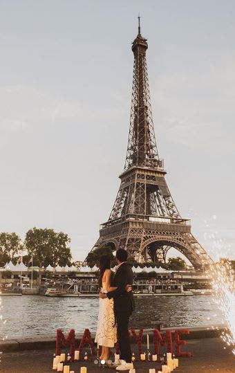 Hansika and Sohail got engaged in Paris