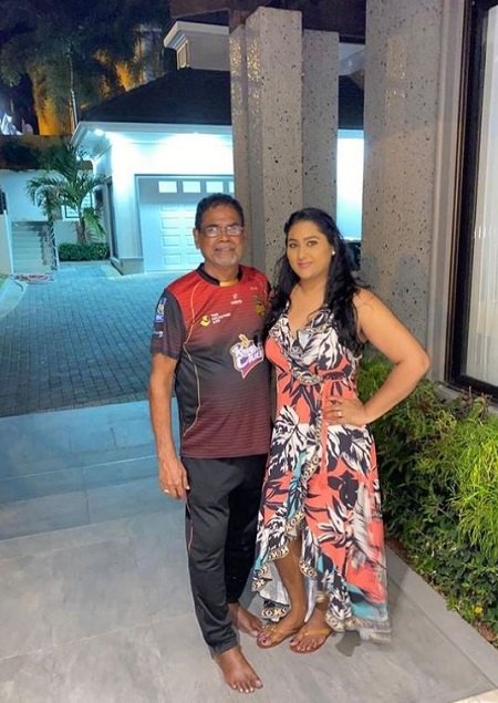 Jenna Ali with her father