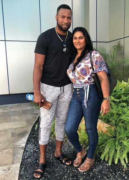 Jenna Ali with her husband