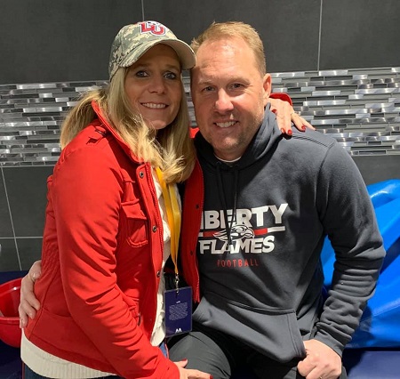 Jill Freeze with her husband