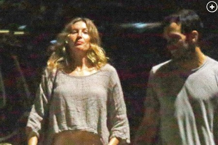 Joaquim Valente with Gisele Bundchen