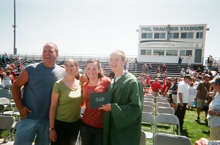 Joel Koskan with his wife