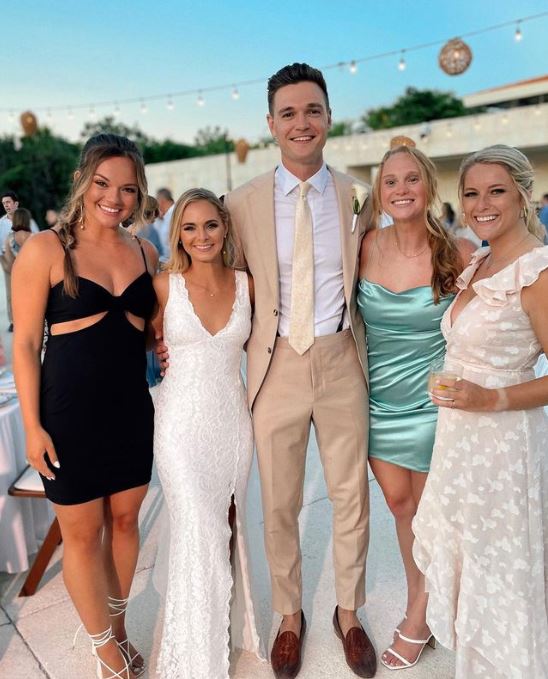 Kasey Funderburg and her friends