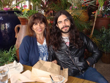Katie Maloney mother with her son