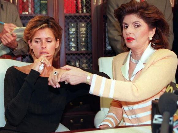 Kelly with Gloria Allred
