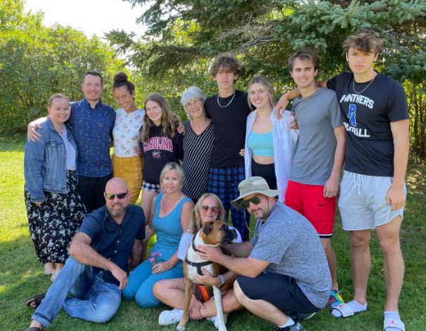 Lucy and her family