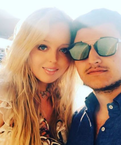 Michael and Tiffany Trump