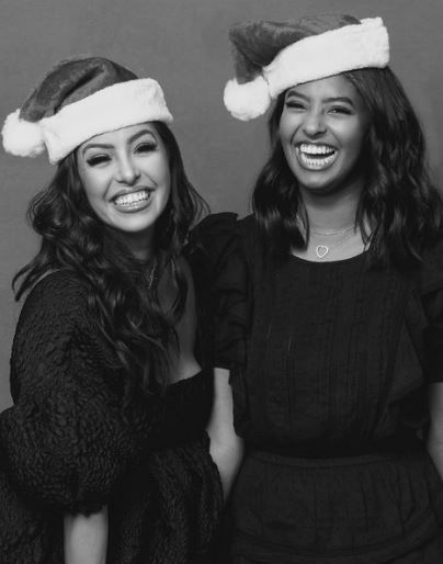 Natalia and her mom Vanessa Bryant