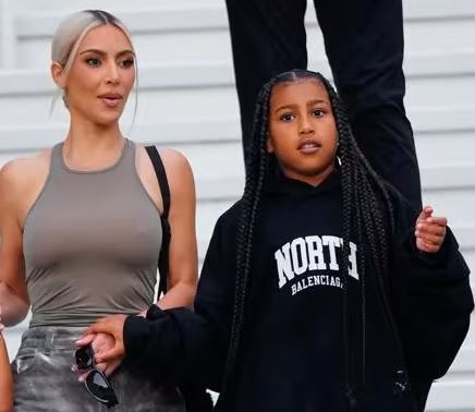 North is the daughter of Kim Kardashian