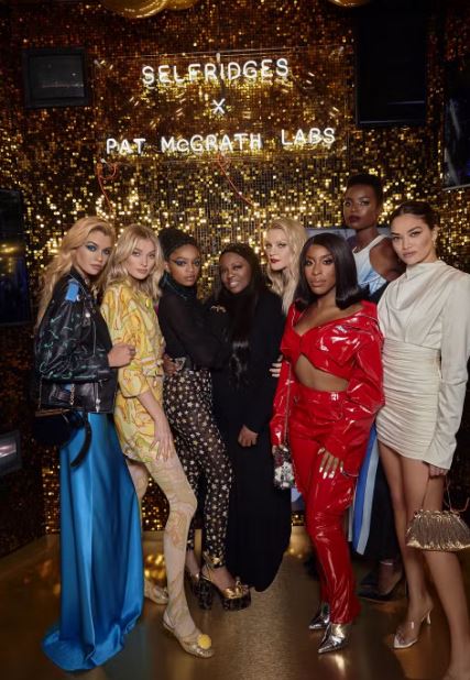 Pat worked with many famous models and celebrities